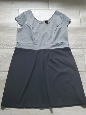 Merona Cap Sleeve Colorblock Dress Plus Size 1
